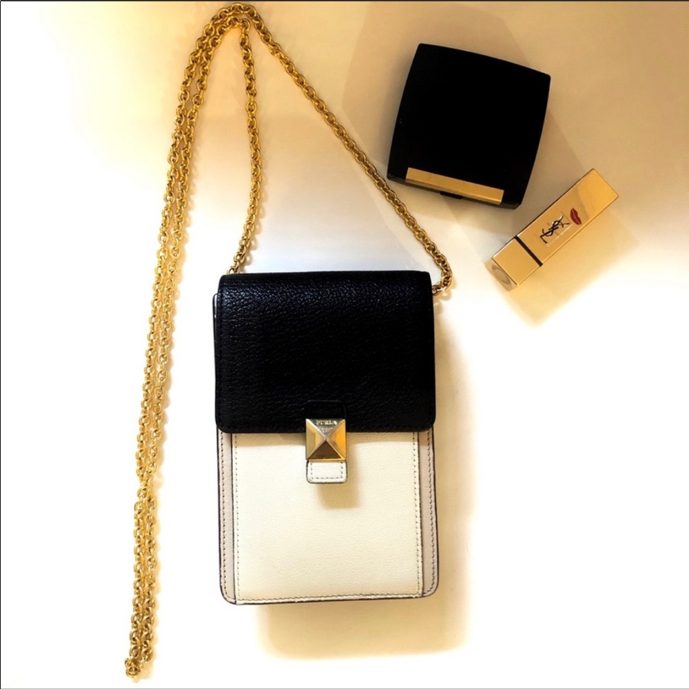 FURLA Pebble Leather Small Crossbody Bag 3 Color